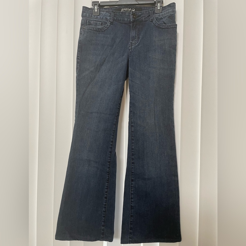 Grane Juniors Flare Stretch Denim Jeans